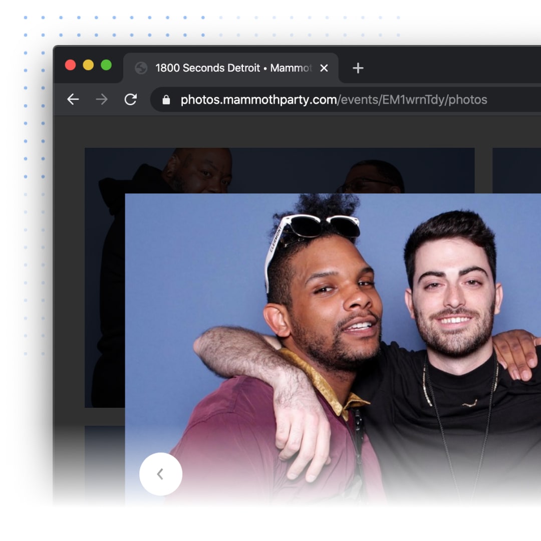 Downloading a photo from the gallery