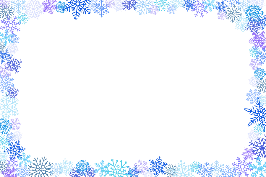 Christmas Snowflakes overlay
